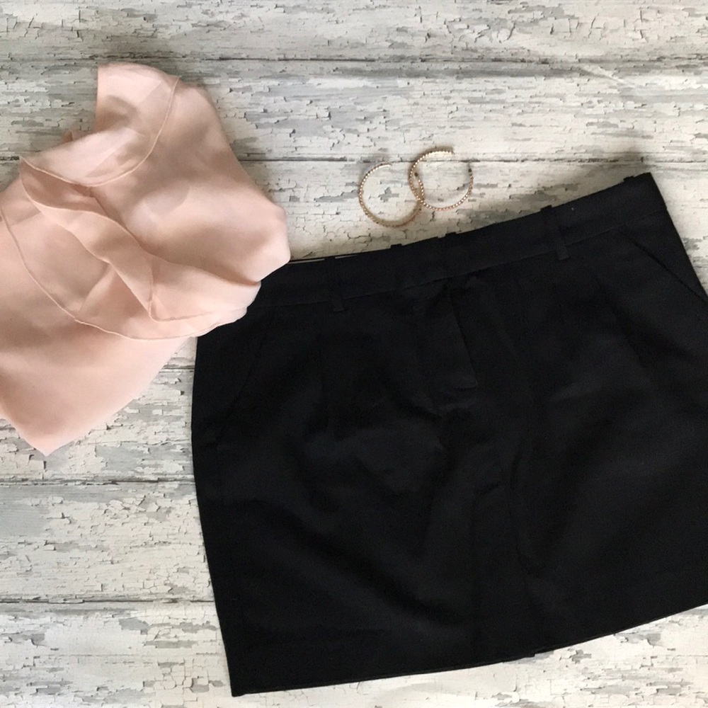 Old Navy basic black dress skirt